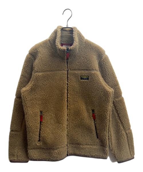 L.L.Bean（エルエルビーン）L.L.Bean (エルエルビーン) ボアフリースジャケット ブラウン サイズ:SMの古着・服飾アイテム