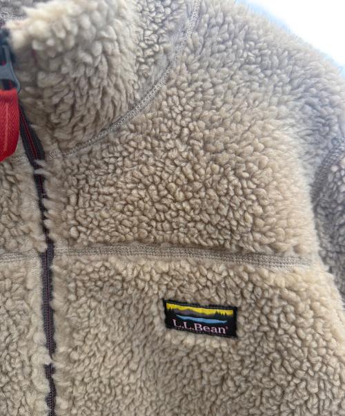 L.L.Bean（エルエルビーン）L.L.Bean (エルエルビーン) ボアフリースジャケット ブラウン サイズ:SMの古着・服飾アイテム