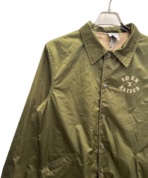 BORN X RAISED（ボーン レイズド）BORN X RAISED (ボーン レイズド) コーチジャケット カーキ サイズ:Ｓの古着・服飾アイテム