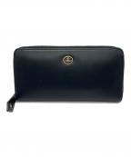 Vivienne Westwoodヴィヴィアンウエストウッド）の古着「VINTAGE ORB ZIP LONG LEATHER WALLET」｜ブラック