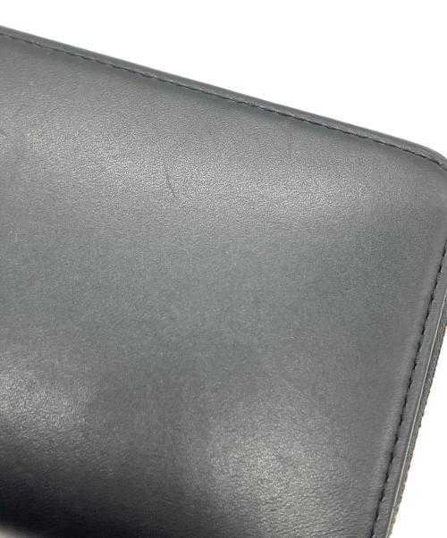 Vivienne Westwood（ヴィヴィアンウエストウッド）Vivienne Westwood (ヴィヴィアンウエストウッド) VINTAGE ORB ZIP LONG LEATHER WALLET ブラックの古着・服飾アイテム