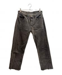 LEVI'S（リーバイス）の古着「先染めデニムパンツ」｜ブラック