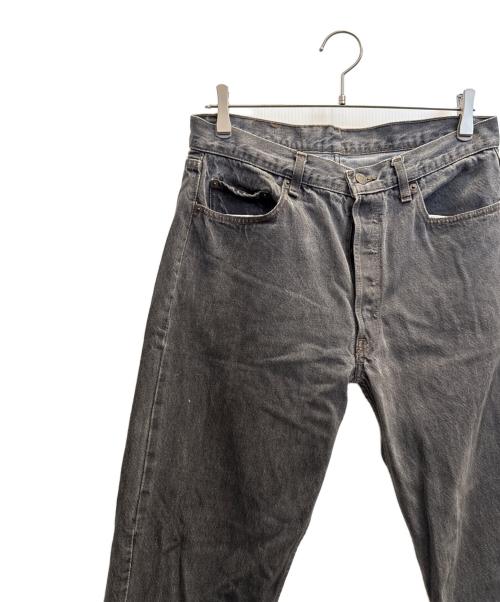 LEVI'S（リーバイス）LEVI'S (リーバイス) 先染めデニムパンツ ブラック サイズ:W34の古着・服飾アイテム
