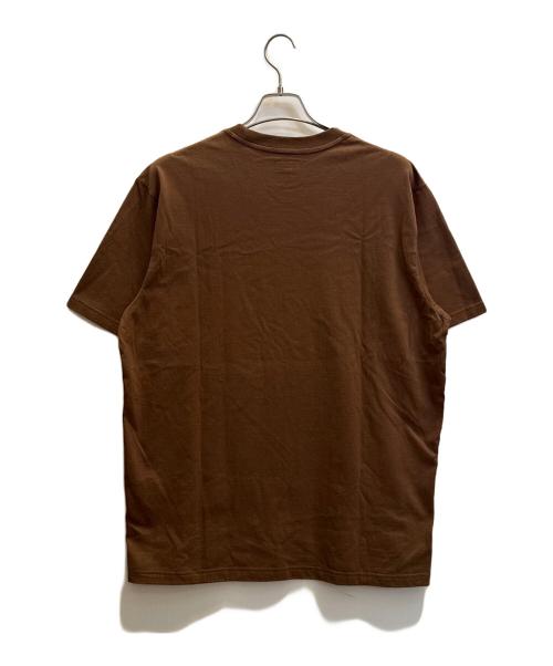 SUPREME（シュプリーム）SUPREME (シュプリーム) 半袖カットソー ブラウン サイズ:Ｌの古着・服飾アイテム
