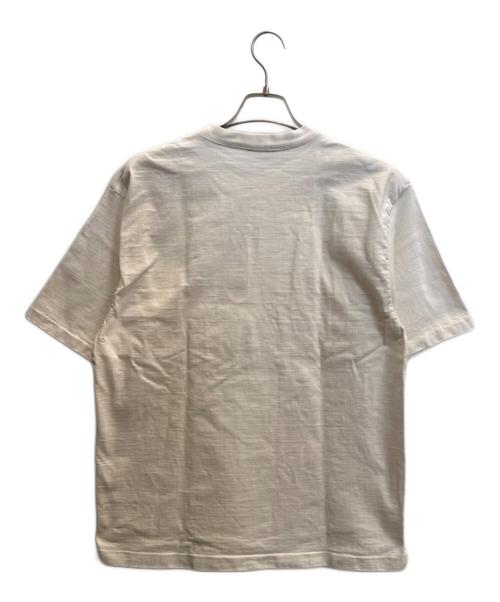 AURALEE（オーラリー）AURALEE (オーラリー) 半袖カットソー　STAND-UP TEE ホワイト サイズ:SIZE 5の古着・服飾アイテム