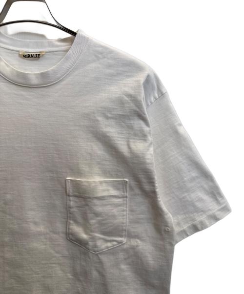 AURALEE（オーラリー）AURALEE (オーラリー) 半袖カットソー　STAND-UP TEE ホワイト サイズ:SIZE 5の古着・服飾アイテム