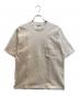 AURALEE（オーラリー）の古着「半袖カットソー　STAND-UP TEE」｜ホワイト