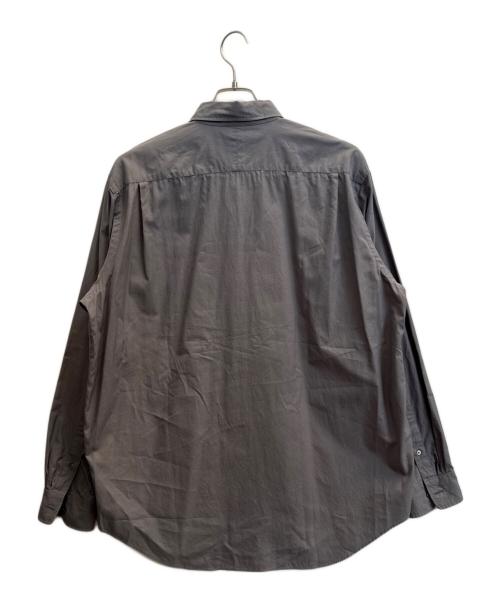 AURALEE（オーラリー）AURALEE (オーラリー) WASHED FINX TWILL SHIRTS グレー サイズ:5の古着・服飾アイテム