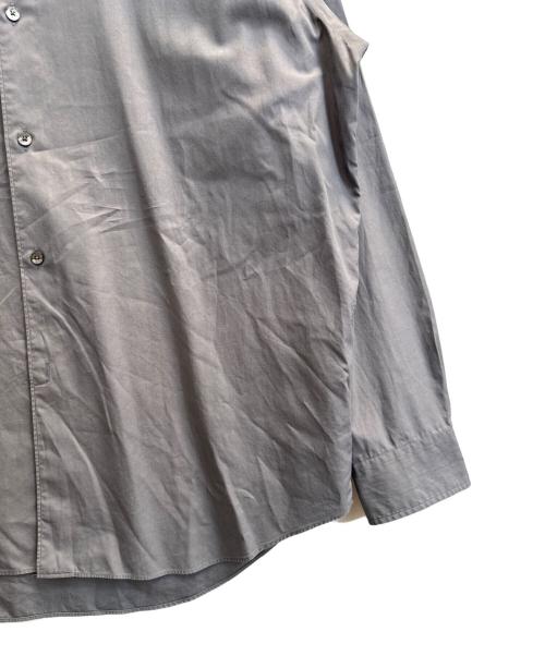 AURALEE（オーラリー）AURALEE (オーラリー) WASHED FINX TWILL SHIRTS グレー サイズ:5の古着・服飾アイテム
