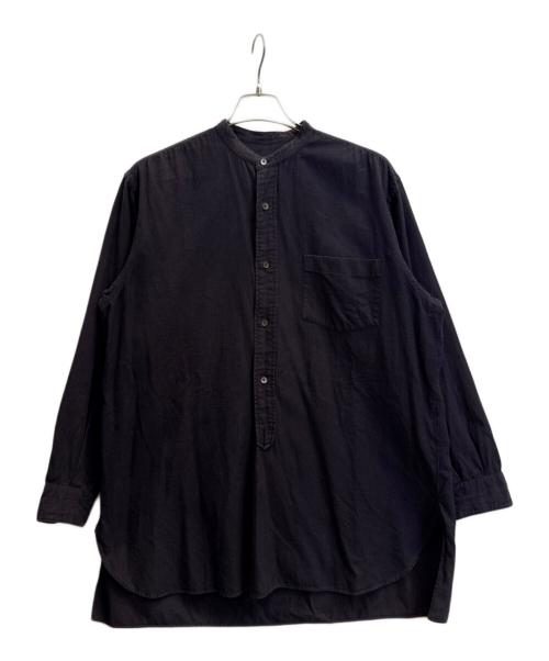 COMOLI（コモリ）COMOLI (コモリ) コットンネルバンドカラーシャツ ネイビー サイズ:3の古着・服飾アイテム