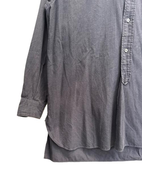 COMOLI（コモリ）COMOLI (コモリ) コットンネルバンドカラーシャツ ネイビー サイズ:3の古着・服飾アイテム