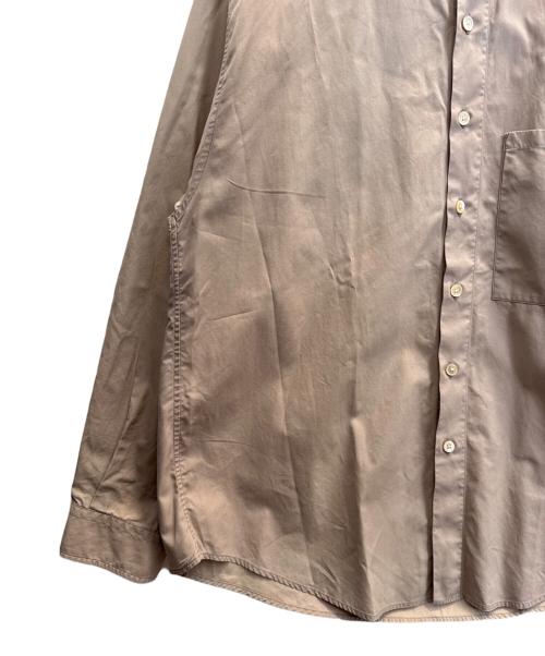 AURALEE（オーラリー）AURALEE (オーラリー) 長袖シャツ　	WASHED FINX TWILL BIG SHIRTS ベージュ サイズ:4の古着・服飾アイテム