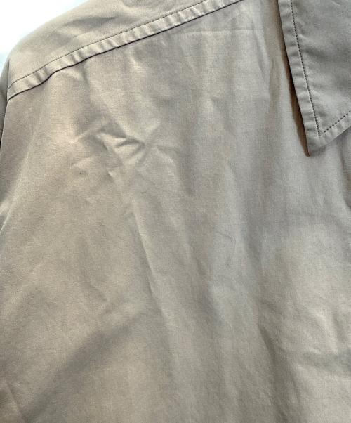 AURALEE（オーラリー）AURALEE (オーラリー) 長袖シャツ　	WASHED FINX TWILL BIG SHIRTS ベージュ サイズ:4の古着・服飾アイテム