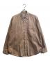 AURALEE（オーラリー）の古着「長袖シャツ　	WASHED FINX TWILL BIG SHIRTS」｜ベージュ