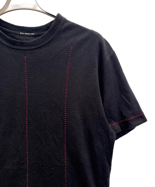 ISSEI MIYAKE MEN（イッセイミヤケメン）ISSEI MIYAKE MEN (イッセイミヤケメン) 半袖カットソー ブラック サイズ:Ｌの古着・服飾アイテム