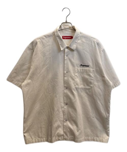 SUPREME（シュプリーム）SUPREME (シュプリーム) Margaret Keane Teardrop work shirt ホワイト サイズ:XLの古着・服飾アイテム