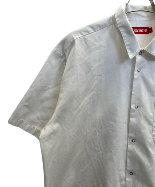 SUPREME（シュプリーム）SUPREME (シュプリーム) Margaret Keane Teardrop work shirt ホワイト サイズ:XLの古着・服飾アイテム