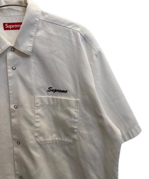 SUPREME（シュプリーム）SUPREME (シュプリーム) Margaret Keane Teardrop work shirt ホワイト サイズ:XLの古着・服飾アイテム