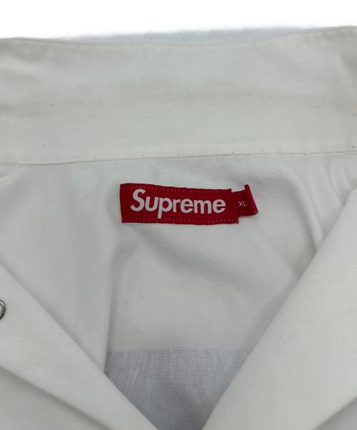 SUPREME（シュプリーム）SUPREME (シュプリーム) Margaret Keane Teardrop work shirt ホワイト サイズ:XLの古着・服飾アイテム