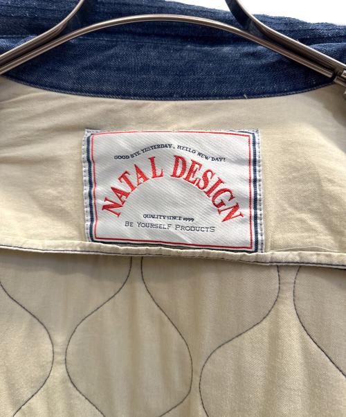 NATAL DESIGN（ネイタルデザイン）NATAL DESIGN (ネイタルデザイン) キルティングデニムジャケット インディゴ サイズ:XLの古着・服飾アイテム