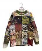 SUPREMEシュプリーム）の古着「Mosaic Patchwork L/S」｜マルチカラー