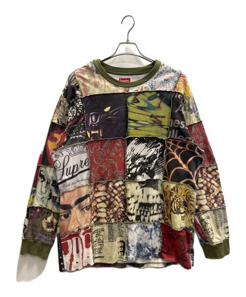 SUPREME（シュプリーム）SUPREME (シュプリーム) Mosaic Patchwork L/S マルチカラー サイズ:XLの古着・服飾アイテム