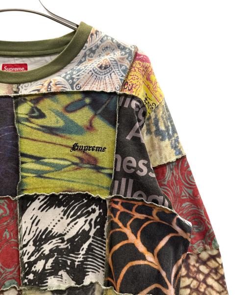SUPREME（シュプリーム）SUPREME (シュプリーム) Mosaic Patchwork L/S マルチカラー サイズ:XLの古着・服飾アイテム