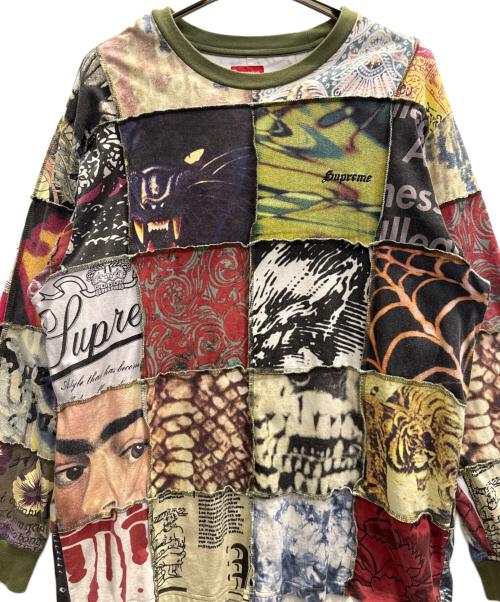 SUPREME（シュプリーム）SUPREME (シュプリーム) Mosaic Patchwork L/S マルチカラー サイズ:XLの古着・服飾アイテム