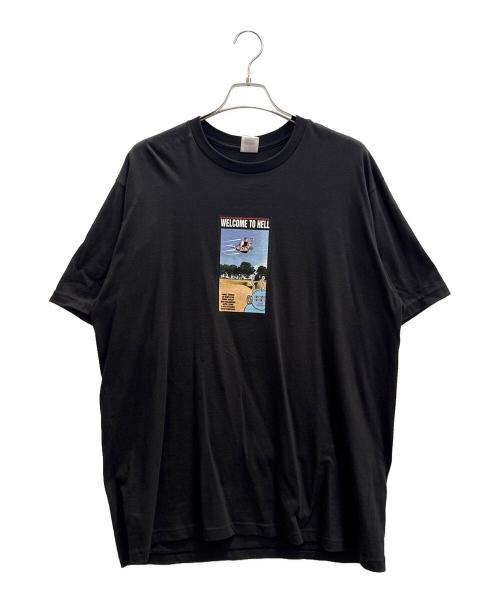 SUPREME（シュプリーム）SUPREME (シュプリーム) 半袖カットソー Welcome to Hell ブラック サイズ:Xlの古着・服飾アイテム