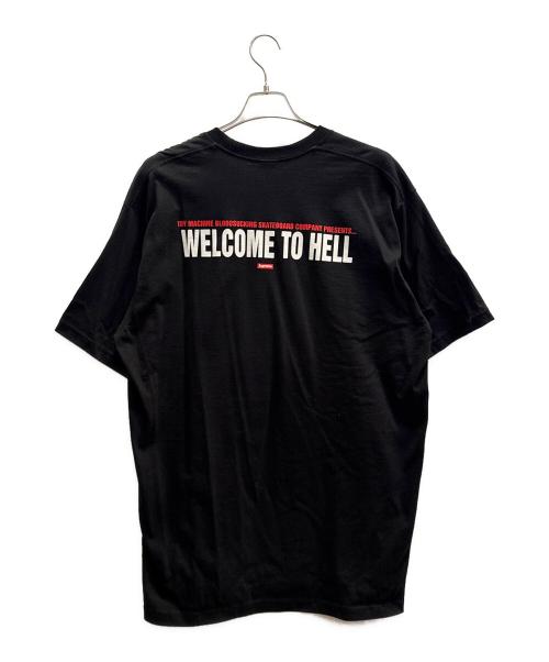 SUPREME（シュプリーム）SUPREME (シュプリーム) 半袖カットソー Welcome to Hell ブラック サイズ:Xlの古着・服飾アイテム