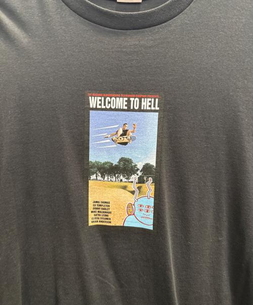 SUPREME（シュプリーム）SUPREME (シュプリーム) 半袖カットソー Welcome to Hell ブラック サイズ:Xlの古着・服飾アイテム