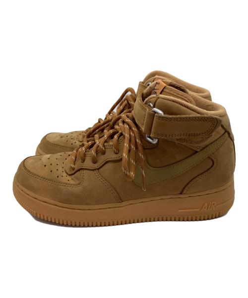 NIKE（ナイキ）NIKE (ナイキ) AIR FORCE1 MID1 ブラウン サイズ:SIZE 24cmの古着・服飾アイテム