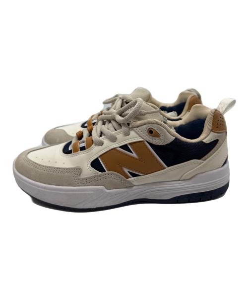 NEW BALANCE（ニューバランス）NEW BALANCE (ニューバランス) 	Tiago Lemos x Numeric 808 'Sea Salt Tan' ローカットスニーカー ベージュ×カーキ サイズ:25.5cmの古着・服飾アイテム