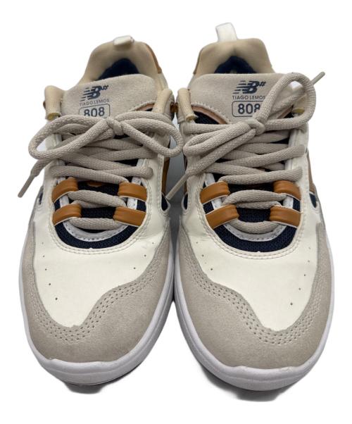 NEW BALANCE（ニューバランス）NEW BALANCE (ニューバランス) 	Tiago Lemos x Numeric 808 'Sea Salt Tan' ローカットスニーカー ベージュ×カーキ サイズ:25.5cmの古着・服飾アイテム
