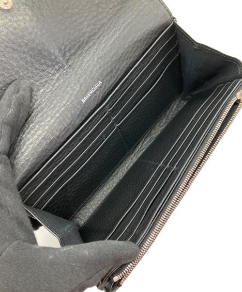 BALENCIAGA（バレンシアガ）BALENCIAGA (バレンシアガ) 長財布 ブラックの古着・服飾アイテム