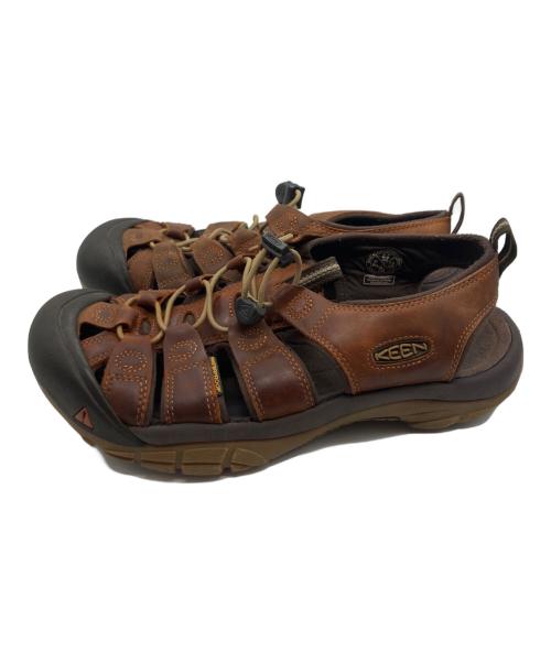 KEEN（キーン）KEEN (キーン) サンダル　ニューポート ブラウン サイズ:SIZE 26.5cmの古着・服飾アイテム