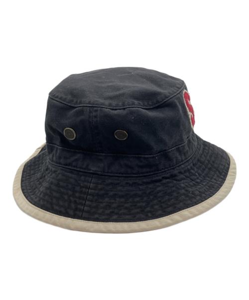 stussy（ステューシー）stussy (ステューシー) 90s’バケットハット ブラックの古着・服飾アイテム