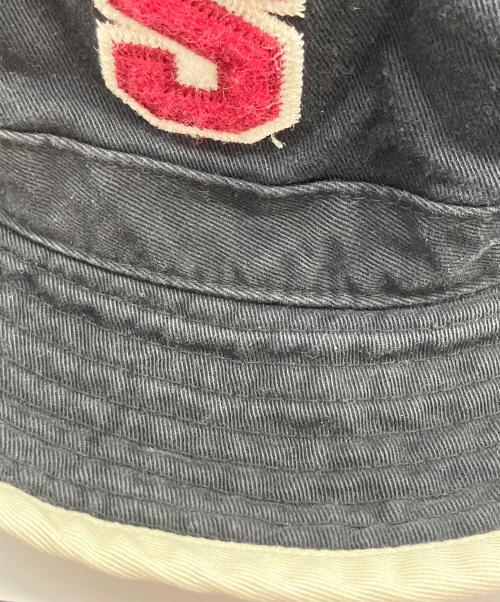 stussy（ステューシー）stussy (ステューシー) 90s’バケットハット ブラックの古着・服飾アイテム