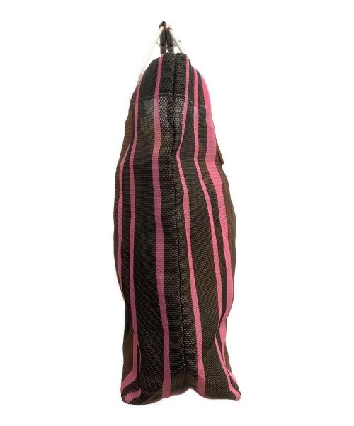 MARNI（マルニ）MARNI (マルニ) フラワーカフェストライプトートバッグ マルチカラーの古着・服飾アイテム