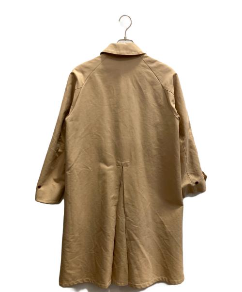 AURALEE（オーラリー）AURALEE (オーラリー) ウォッシュドダブルクロスロングコート ベージュ サイズ:3の古着・服飾アイテム