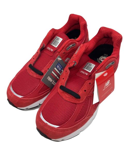 NEW BALANCE（ニューバランス）NEW BALANCE (ニューバランス) M990RD4 レッド サイズ:	SIZE 25cmの古着・服飾アイテム