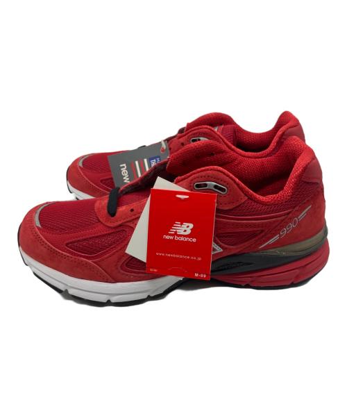 NEW BALANCE（ニューバランス）NEW BALANCE (ニューバランス) M990RD4 レッド サイズ:	SIZE 25cmの古着・服飾アイテム