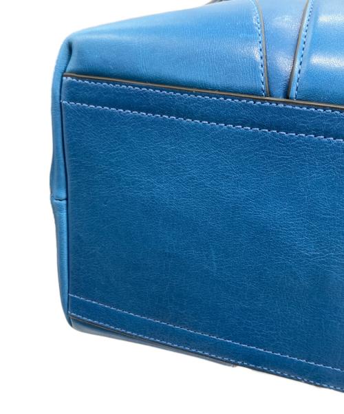 COACH（コーチ）COACH (コーチ) Bleecker Legacy Business Tote ブルーの古着・服飾アイテム
