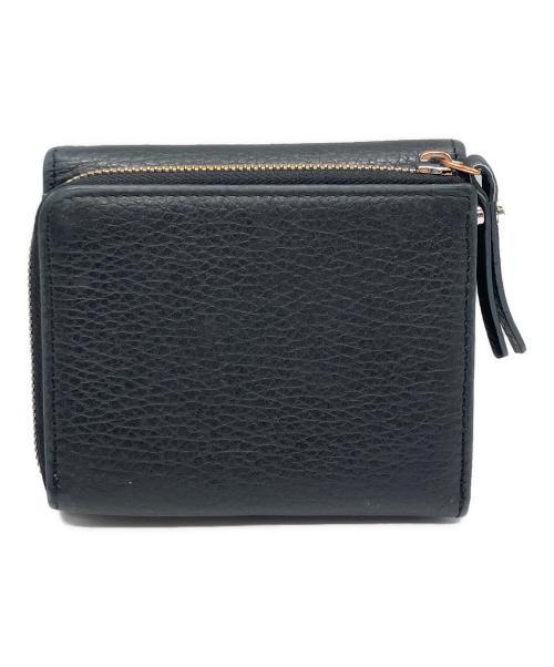 GIANNI CHIARINI（ジャンニ キアリーニ）GIANNI CHIARINI (ジャンニ キアリーニ) 2つ折り財布 ブラックの古着・服飾アイテム