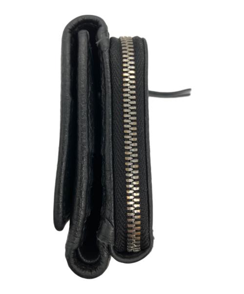 GIANNI CHIARINI（ジャンニ キアリーニ）GIANNI CHIARINI (ジャンニ キアリーニ) 2つ折り財布 ブラックの古着・服飾アイテム