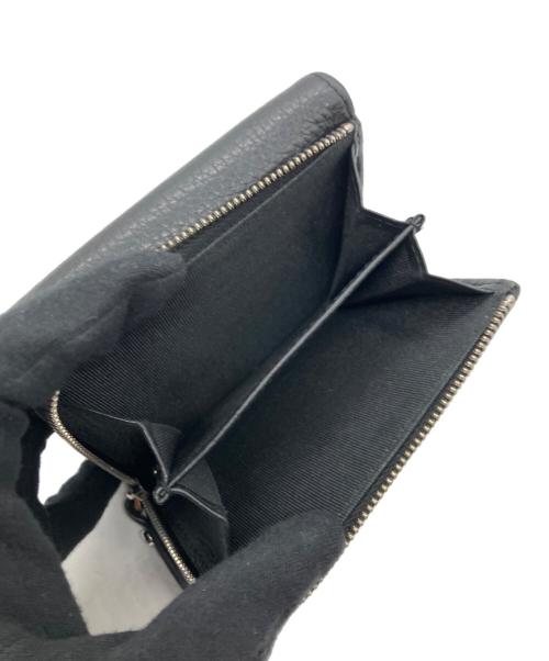 GIANNI CHIARINI（ジャンニ キアリーニ）GIANNI CHIARINI (ジャンニ キアリーニ) 2つ折り財布 ブラックの古着・服飾アイテム