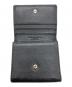 中古・古着 GIANNI CHIARINI (ジャンニ キアリーニ) 2つ折り財布 ブラック：7000円
