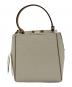 TORY BURCH (トリーバーチ) マックグロー Tモノグラム スモールバケットバッグ ベージュ：25000円