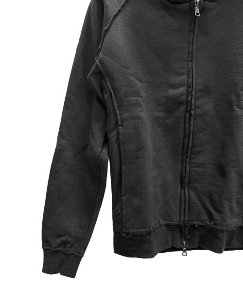 wjk（ダブルジェイケー）wjk (ダブルジェイケー) ジップパーカー ブラック サイズ:Мの古着・服飾アイテム