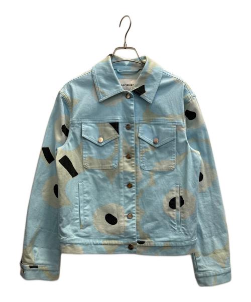 marimekko（マリメッコ）marimekko (マリメッコ) Ranta Unikko naisten takki ブルー サイズ:XXSの古着・服飾アイテム